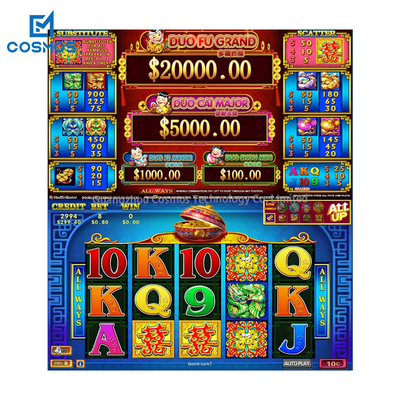 3In1 Wealth Double Blessing Slot Machine Game Board Dual Screen